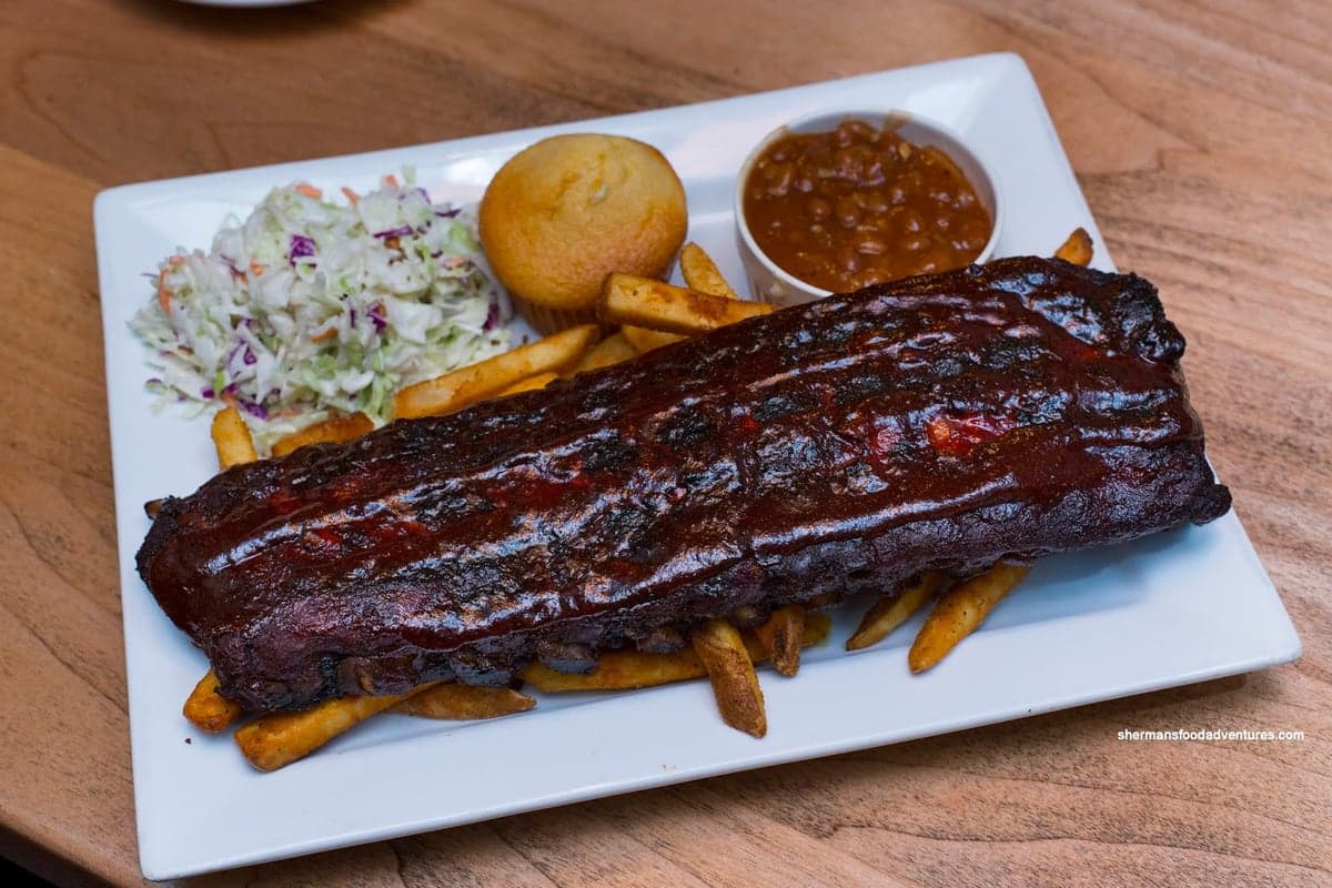 Smoke and Bones BBQ food