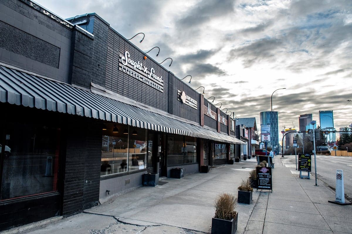 Sought and Found Coffee Roasters food