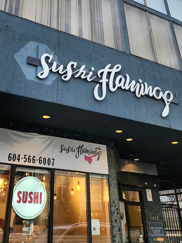 Sushi Flamingo Kitsilano Vancouver — best sushi restaurants in Vancouver, Spring 2026