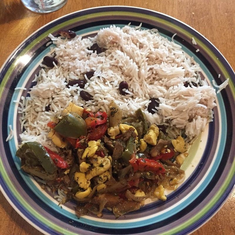 The Lion's Den Cafe food