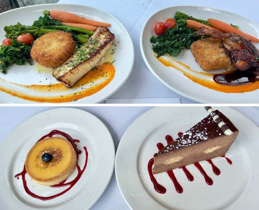 The Teahouse in Stanley Park food