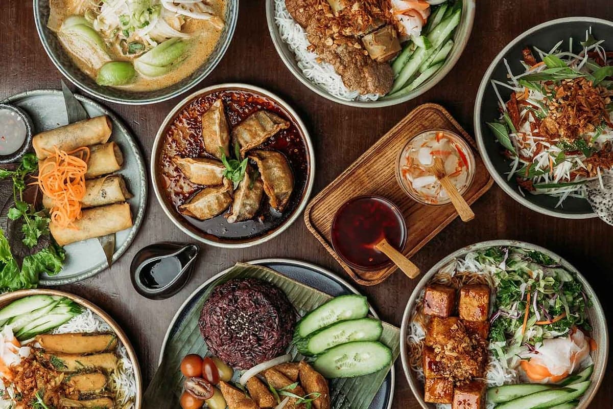 Viet Family - The Vegan House food