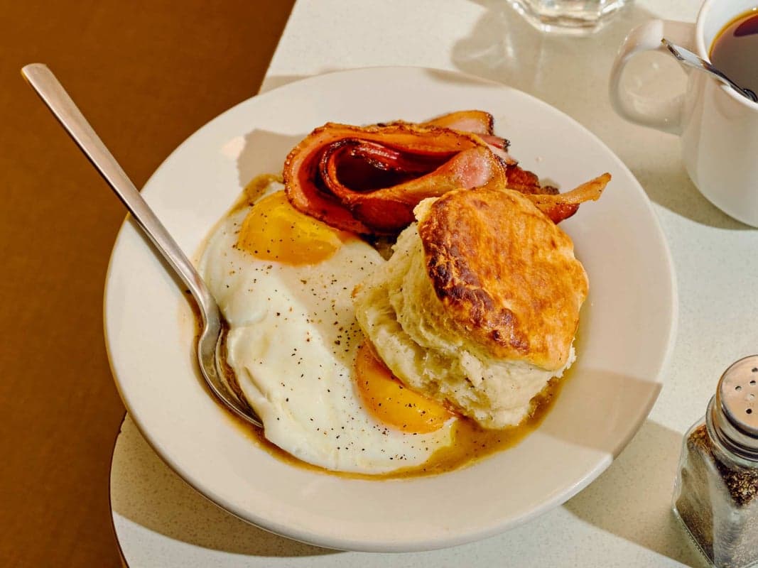 White Lily Diner food
