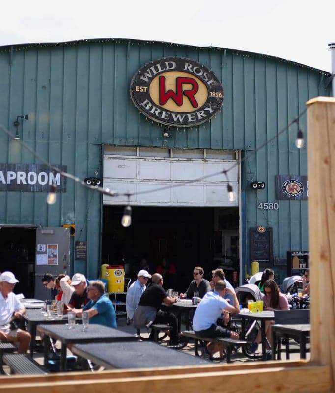 Wild Rose Brewery food