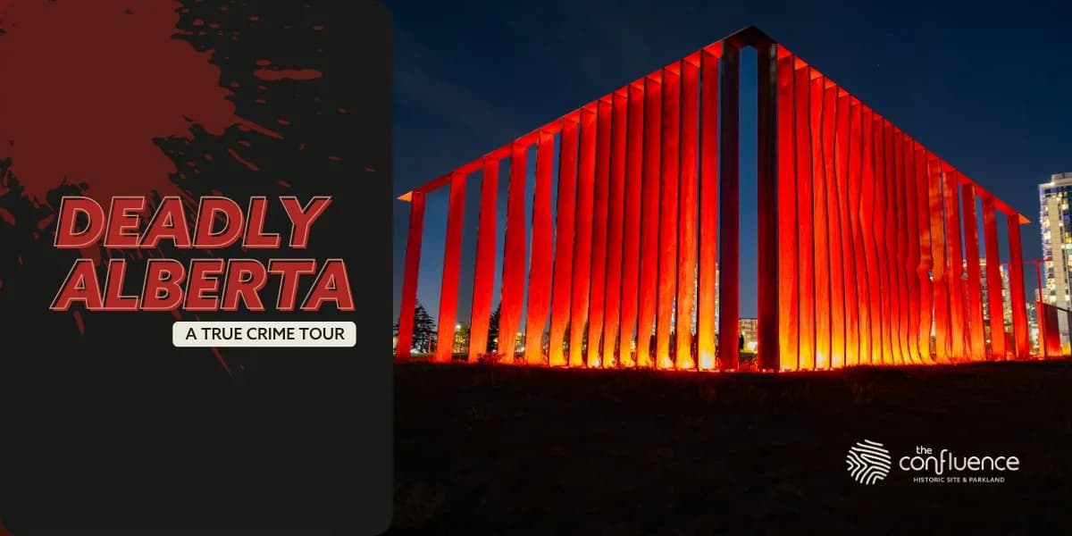 Deadly Alberta True Crime Tour event poster