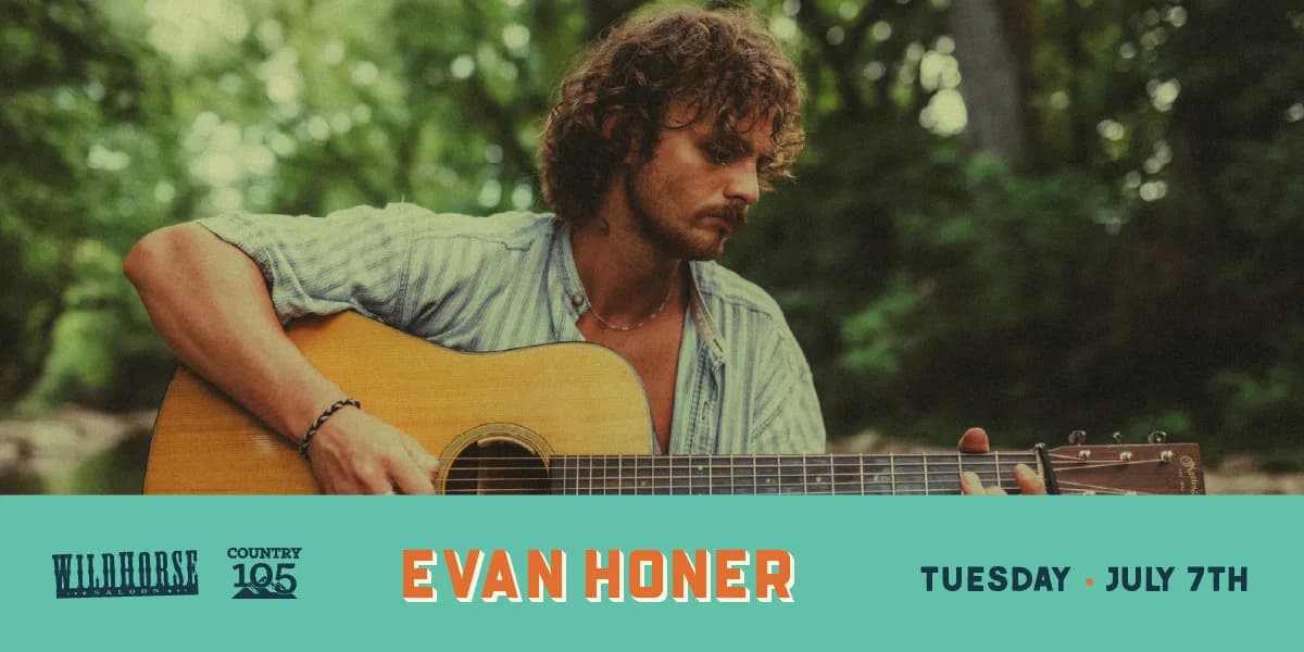 Evan Honer event poster