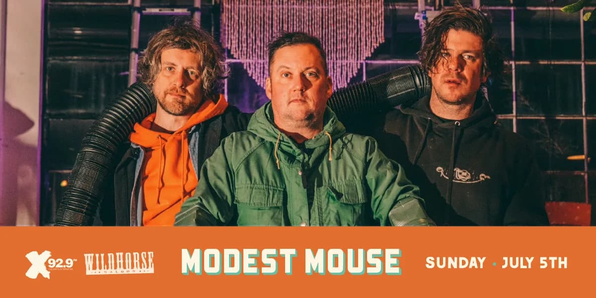 Modest Mouse event poster