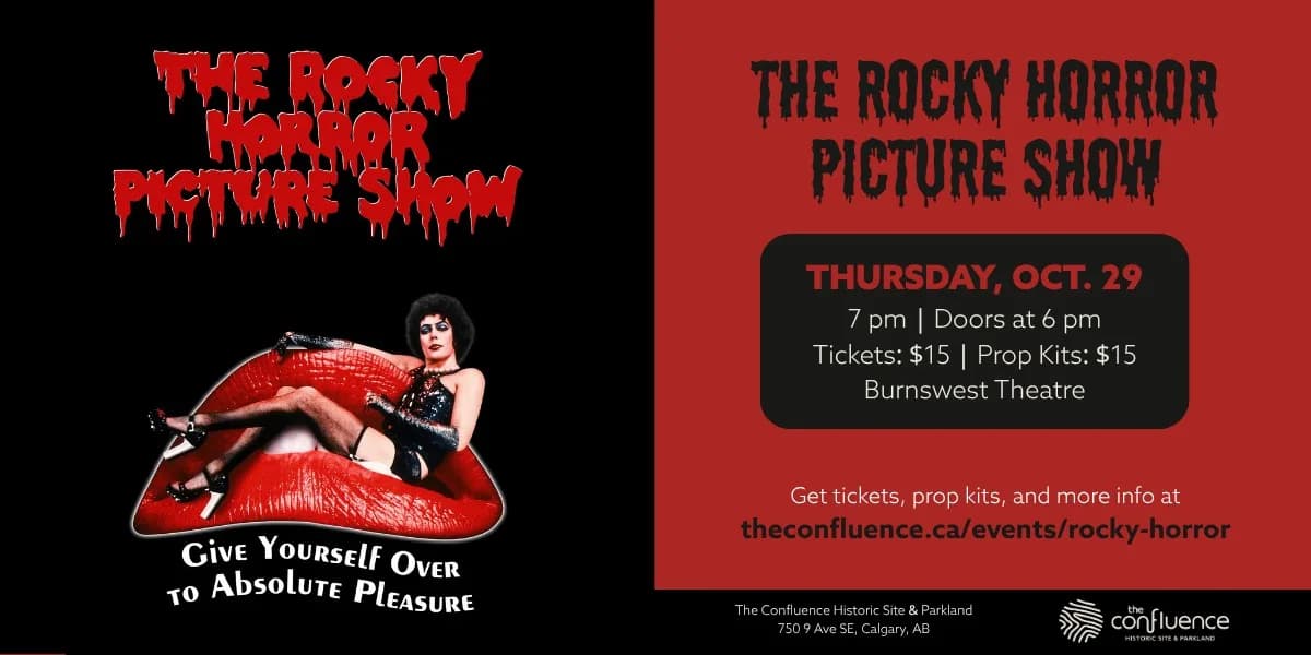 The Rocky Horror Picture Show event poster