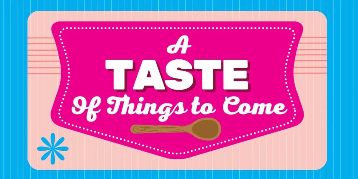 A Taste of Things to Come Performance: Friday, October 16, 2026 at 7:00 p.m. event poster