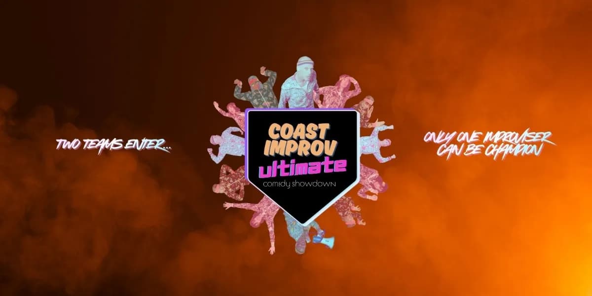 The COAST IMPROV ULTIMATE Comedy Showdown event poster