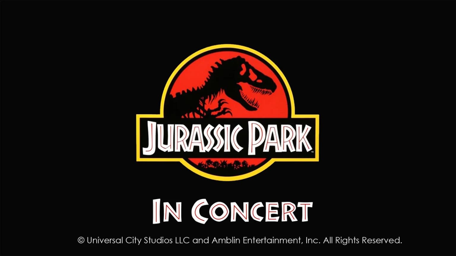 Jurassic Park In Concert event poster