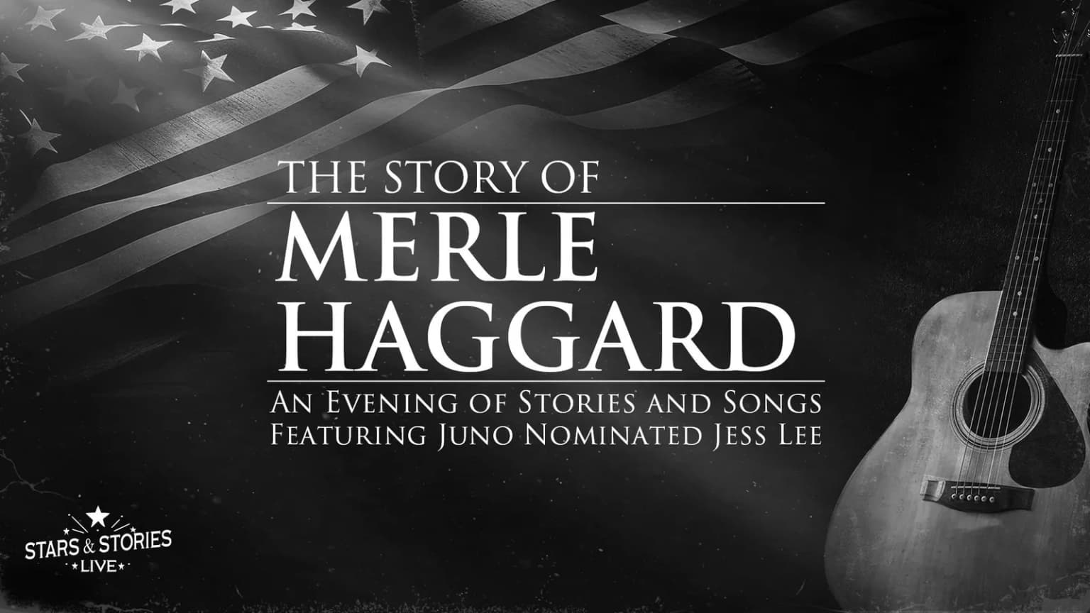 The Story of Merle Haggard event poster