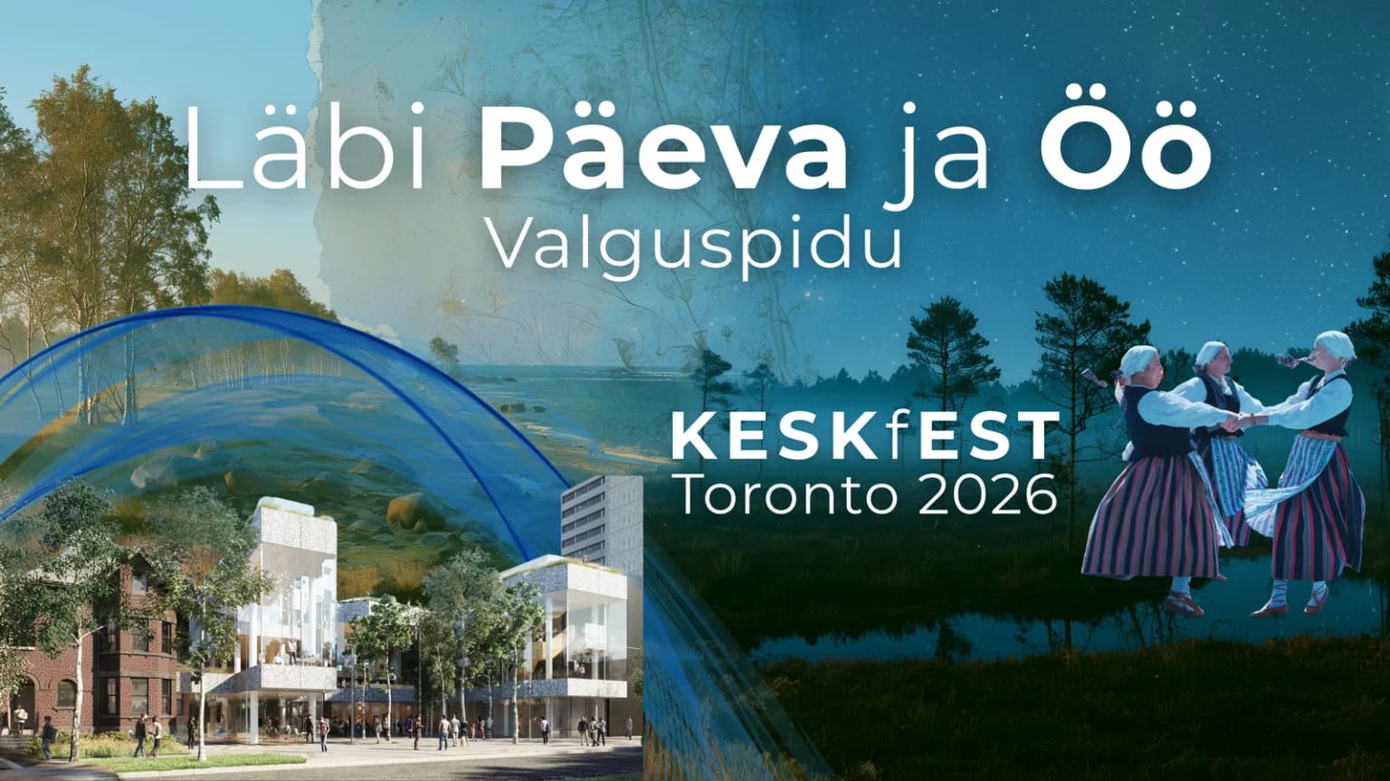 KESKfEST Valguspidu - Läbi päeva ja öö event poster