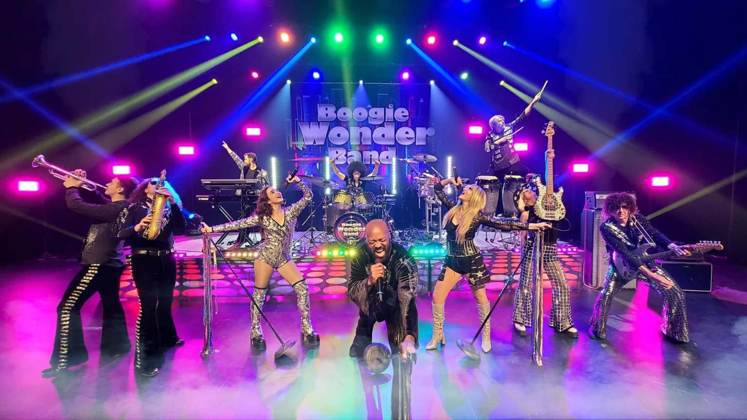Boogie Wonder Band - Tournée disco honey event poster