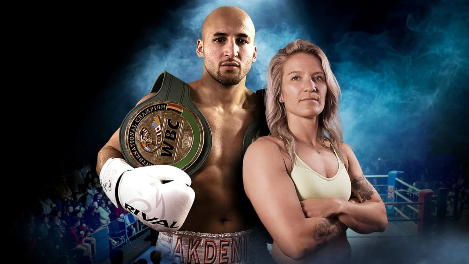 La série de boxe Payment SPAYCE event poster