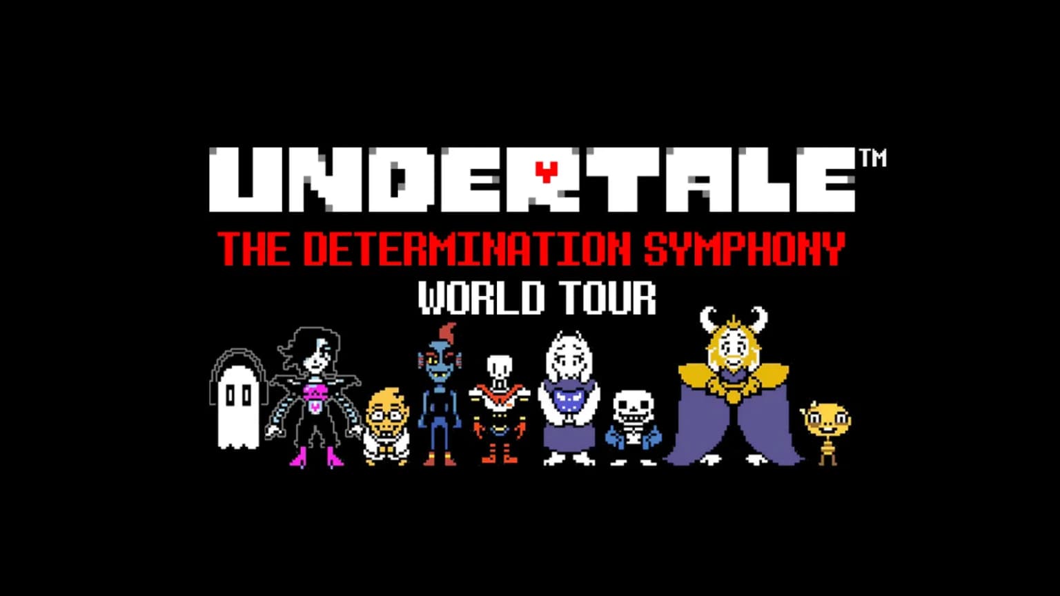 Undertale - Determination Symphony event poster