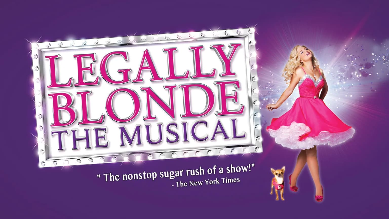 Legally Blonde event poster