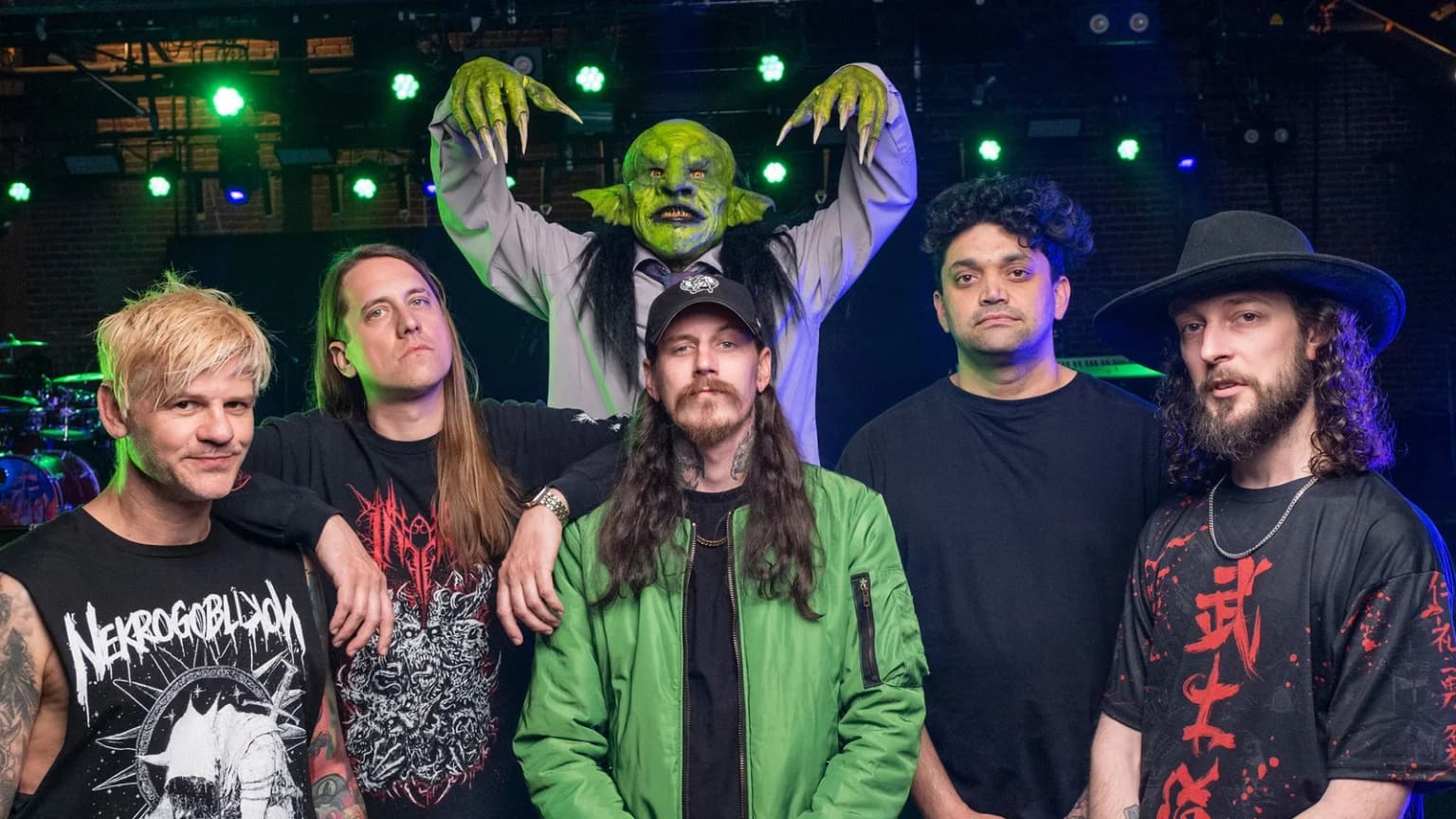 Nekrogoblikon with Rivers of Nihil & Cyborg Octopus event poster